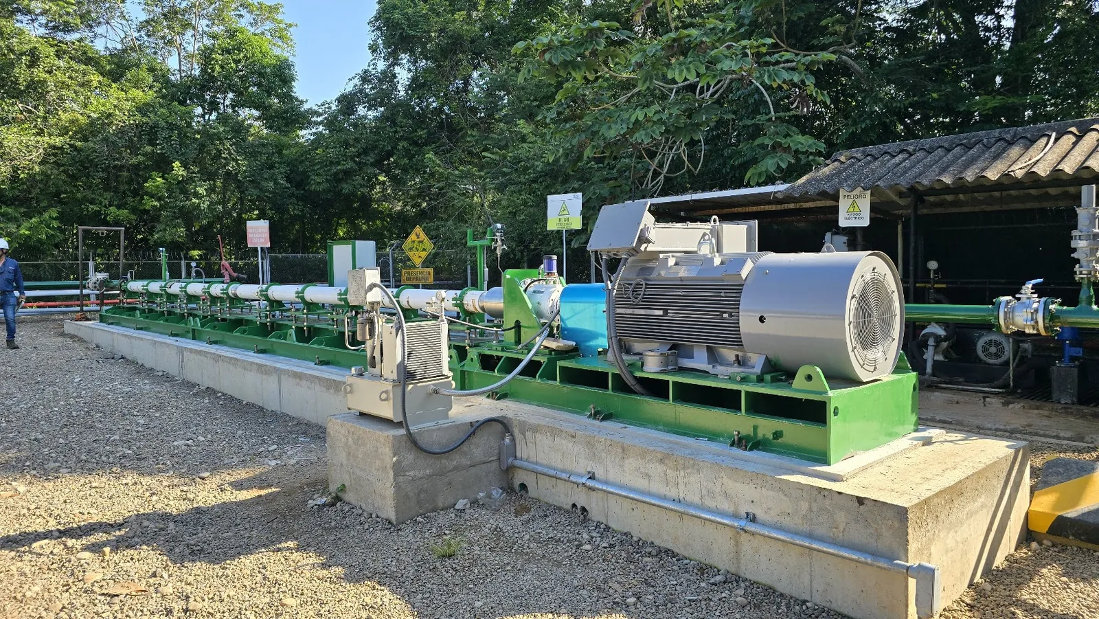 Skid de bombeo